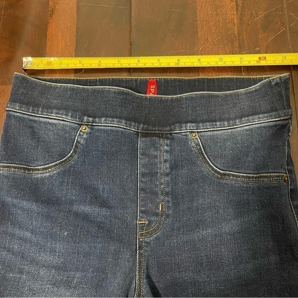 SPANX Women's Distressed Denim Skinny Jean Leggings Size Small 20203R - Picture 6 of 9